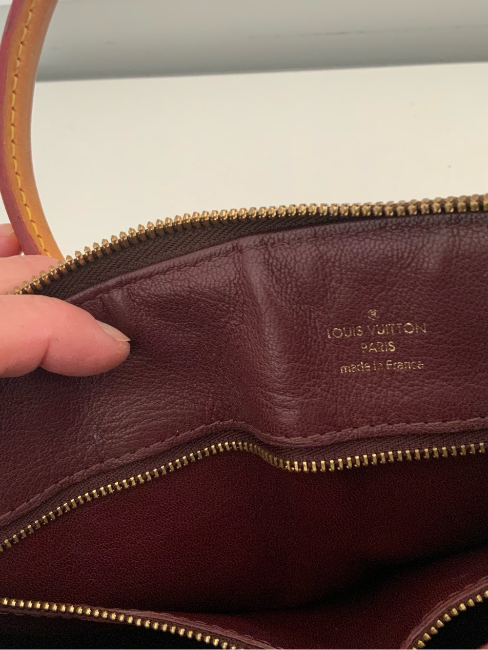 Louis Vuitton Lockit  Monogram Canvas Large Tote with Natural Leather Trim - Picture 11 of 16